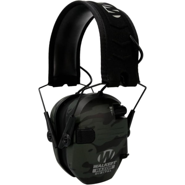 Walker's Razor Digital Muff Multicam Camo Grey Electronic Ear Ear Muffs GWP-DRSEM-MCCG