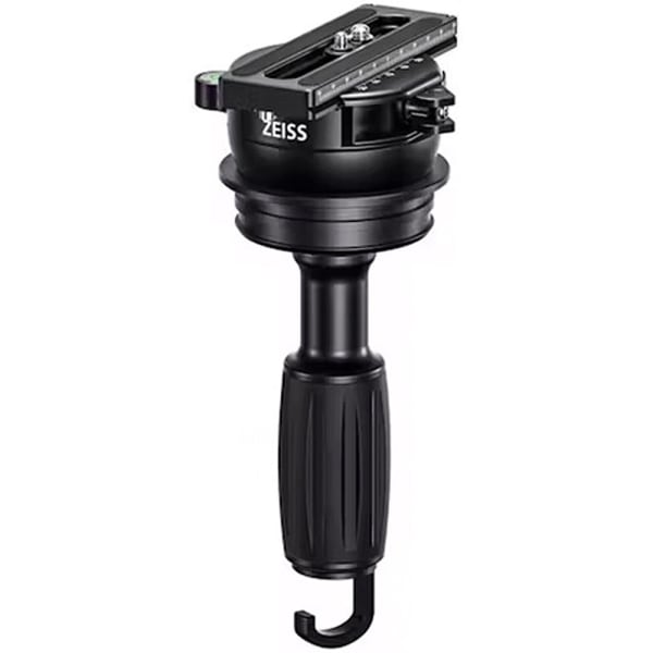 Zeiss Q-75 MAX-DUTY Quick Access 75mm Half-Ball Head Arca-Swiss Compatible w/75mm Adapter Ballhead for Pro Series Tripods 2708-870