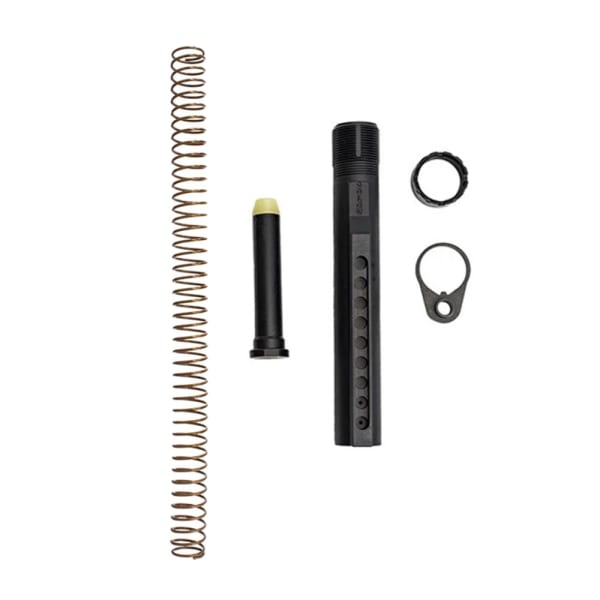 Sons of Liberty Gun Works Intermediate 10-Pos Maritime Buffer Tube Kit with 5.6 oz Buffer, Power Spring, QD End Plate, &amp; Castle Nut SOLGW-INT10POS-KIT