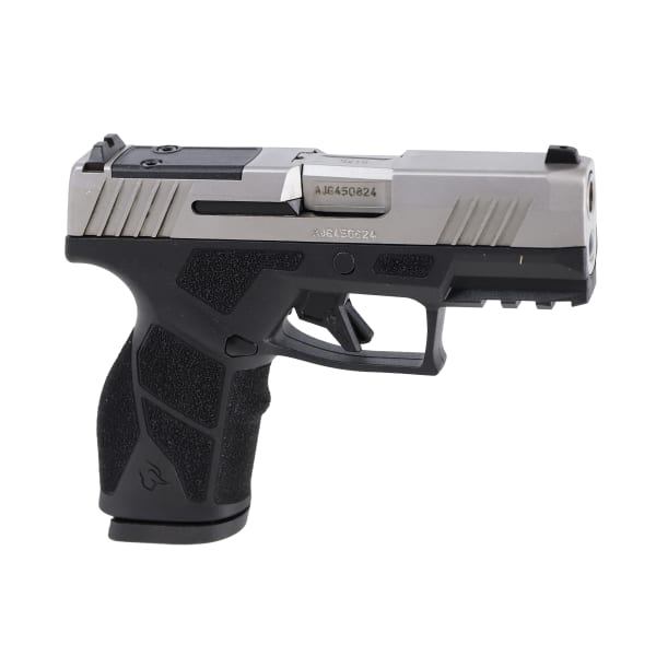 Taurus GX2 TORO 9mm 3.38" Bbl Fixed Front Adj Rear Sights Striker SAO Poly Grip MIL-STD-1913 Rail Black/Stainless Pistol w/(1) 13rd Mag 1-GX2P939