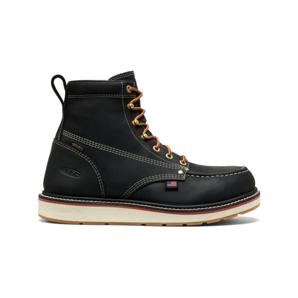 Keen American Built Liberty 6" WP Men's Black/Gum Boots 1031457