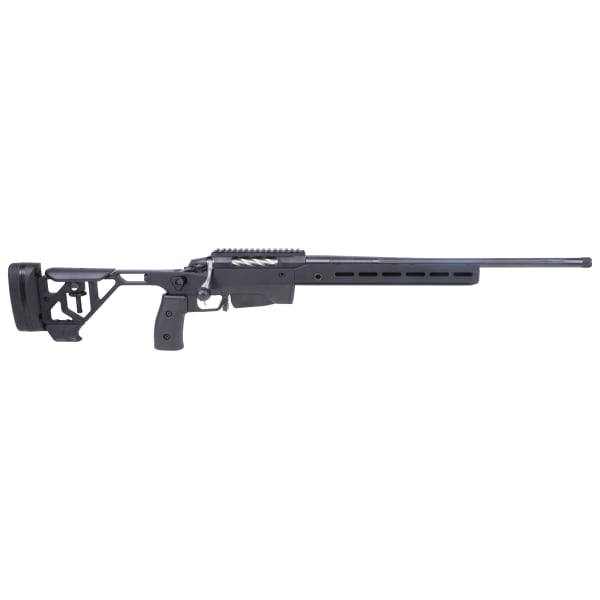 Tikka T3X Ace Game Blued Steel 6.5 Creedmoor NS 20 Fluted BBL 1:1/8 5/8x24 TPI RH 5RD Alum ADJ CHK / Anodized J03340