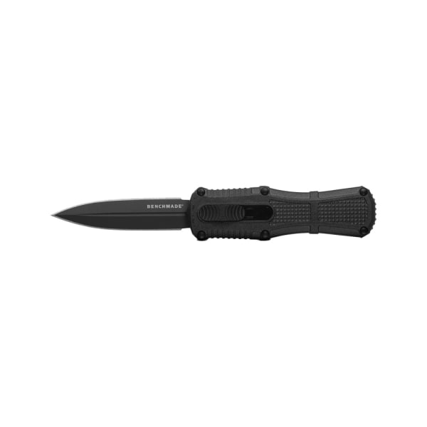 Benchmade Mini Claymore Out-the-Front Auto Black Grivory Dagger 3375GY