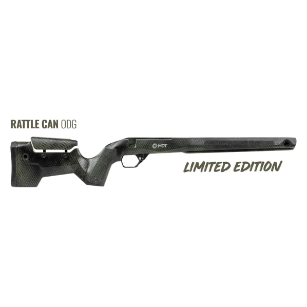 MDT CRBN Remington 700 Short Action RH Fixed ARCA Rattle Can ODG Hunter Kit Chassis System 114481-RCO