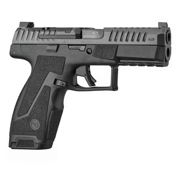 CZ Duty 4.0C 9mm 4" Bbl OR H3 Night Sights Ambi Slide Stop/Mag Catch Poly Frame &amp; Grip Black Pistol w/(2) 10rd Mags 05098
