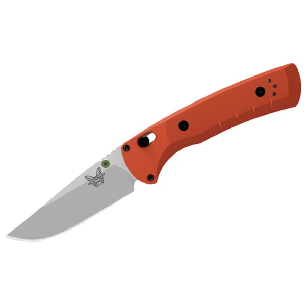 Benchmade SlipRidge Drop-Point MagnaCut Stainless Steel (60-62 HRC) Blade Rust Orange G10 Handle Knife 15090-01