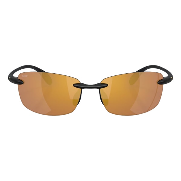 Costa Del Mar Ballast Matte Black Frame Gold Mirror 580P Lens  06S9071-90710860