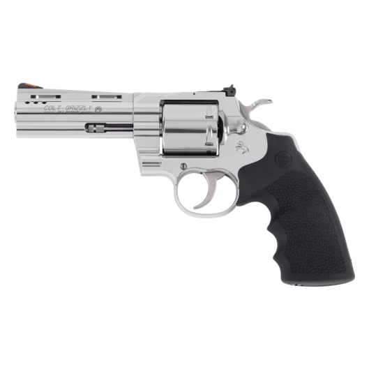 Colt Grizzly .357 Magnum 3" Ported Bbl Unfluted Cylinder Red Ramp Front/Adjustable Rear Sight 6rd Cap Rubber Grip SS Revolver GRIZZLY-SP3RTS
