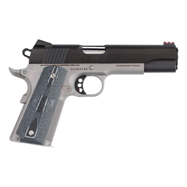 Colt 1911 Government Model Competition Plus .45 Auto 5" National Match Bbl Series 70 Blued Slide SS Frame Pistol O1070CCP-TT