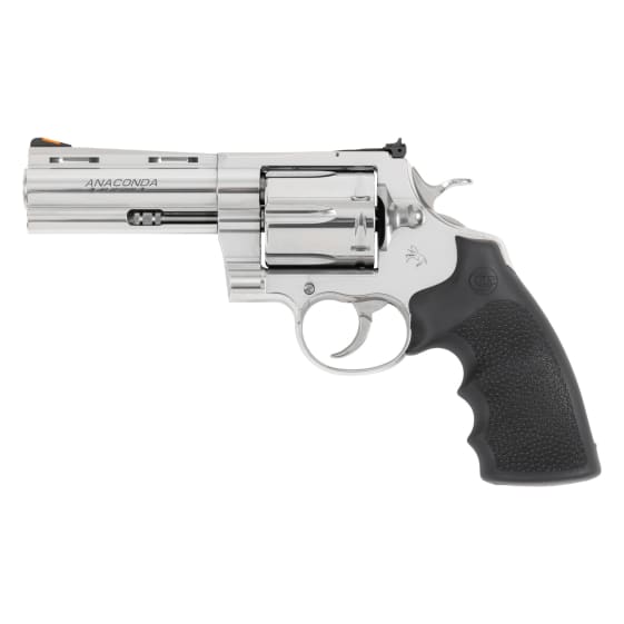 Colt Anaconda .44 Magnum 4.25" Bbl Target Sight Rubber Grip SS Revolver ANACONDA-SP4RTS