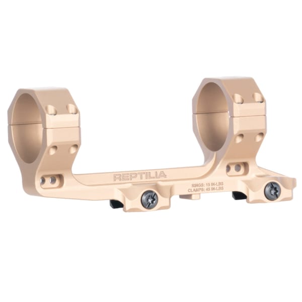 Reptilia AUS 36mm Optic Mount 1.54" Height FDE Anodized Scope Mount 100-374