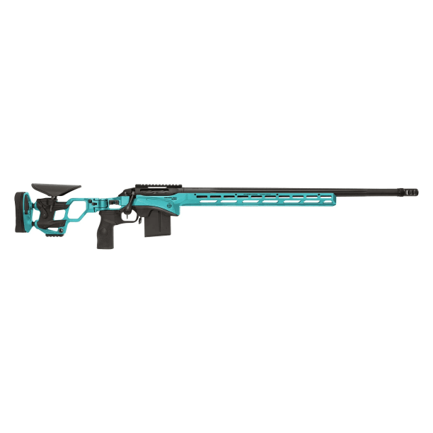 Cadex Defense CDX-SS SEVEN S.T.A.R.S. PRO .223 Rem 26" 1:8" Bbl Hybrid Blue/Black Rifle w/Hunting-Style MB CDXSS-PRO-223-26-CS20-D2B1N-HEB