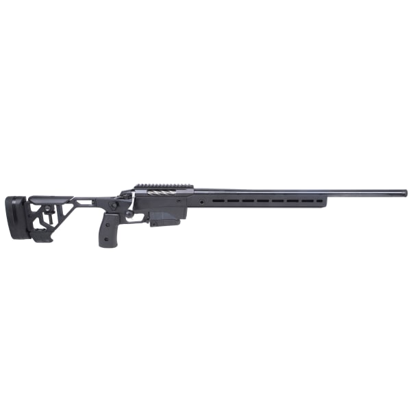 Tikka T3X Ace Target Black Steel 6.5 Creedmoor NS 23.7 BBL 1:1/8 5/8x24 TPI RH 2-stage 10RD Alum ADJ CHK / Anodized J03341