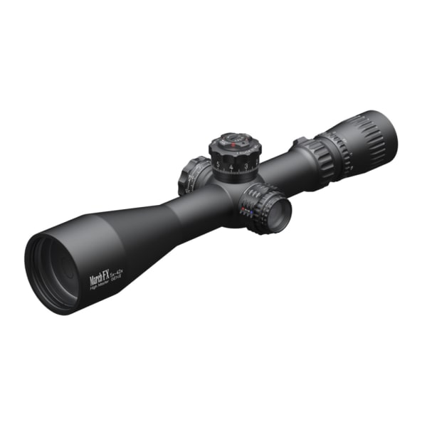 March FX Tactical 5x-42x56HM Tremor 3 Reticle 0.1MIL FFP New6Level Illum Riflescope w/Shuriken Dial Lock D42HV56WFIMLX-G2