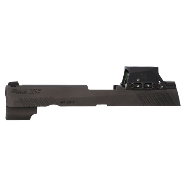 Sig Sauer P320 M17 9mm 4.7 Siglite Romeom17 Blk Slide Assemby 8901632
