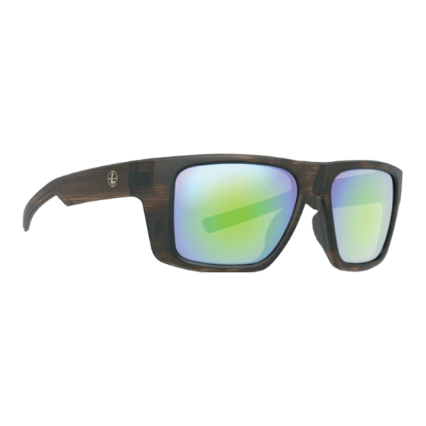 Leupold Skyline Matte Tortoise Performance Eyewear w/Emerald Mirror Lenses 186753