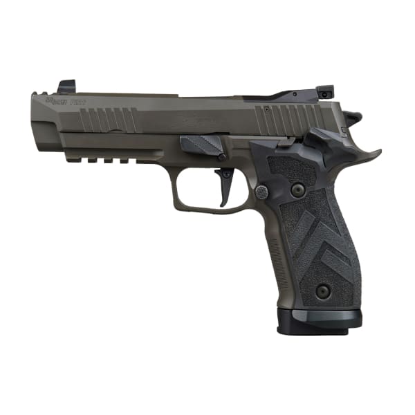 Sig Sauer P226 9mm 4.4" SAO AX3 SIG-LOC OR Adj Sights Blk TXG Grip Magwell Legion Gray Pistol w/(3) 10rd Mags 226X5-9-LEGION-SAO-10
