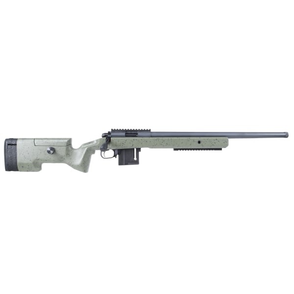 Vudoo Gun Works Ravage McMillan U-1 22" Thrd Bbl 360 BA Olive w/Black Web Stock RAV-V22T-RH-SG-22TBS-U1-OBW