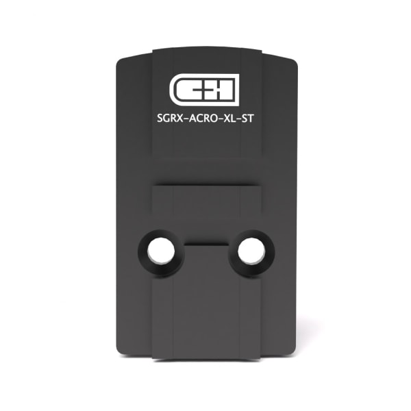 C&amp;H Precision Sig P320 Rx-Pro Series-Axg Steel Plate For Aimpoint Acro-Duty-DutyXl SGRX-ACRO-XL-ST