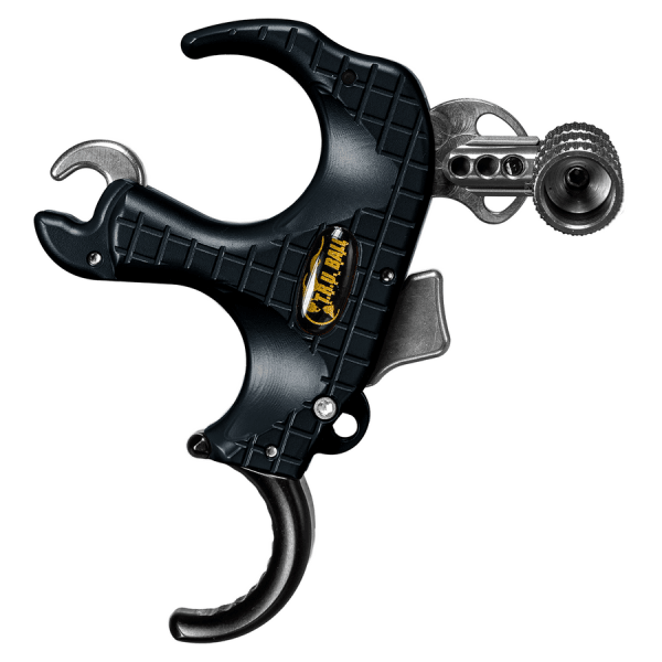 T.R.U. Ball Archery Blade Fusion Pro Flex CK 3 Finger (Ergo Fit Handle Technology) Midnight/Midnight Cerakote Large Handle Release TBFF-MDMD-L