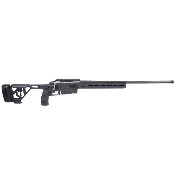 Tikka T3X Ace Game Blued Steel 308 WIN NS 24.3 Fluted BBL 1:1/10 5/8x24 TPI RH 5RD Alum ADJ CHK / Anodized J03284