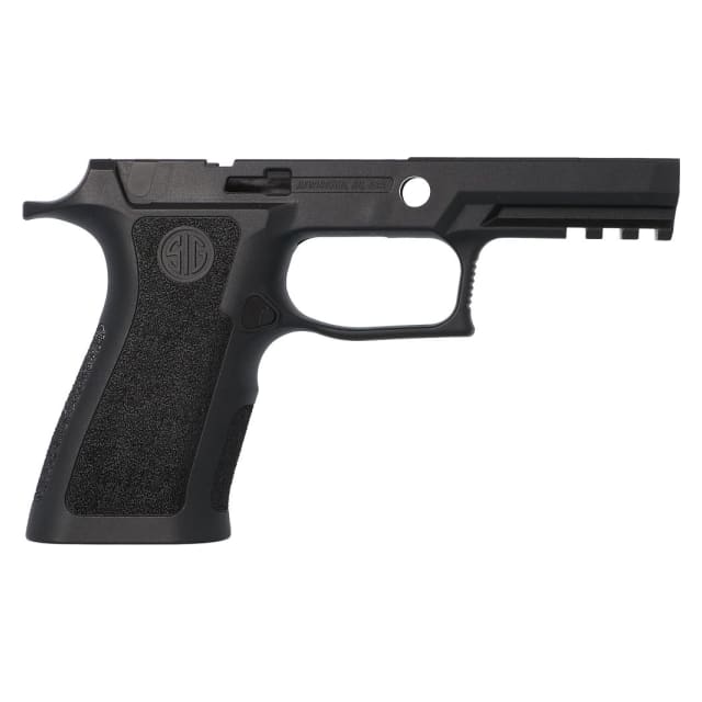 Sig Sauer P320 X-Series 9/40/357 Carry Medium Black Pistol Grip Module Assembly GRIP-MODX-CA-943-M-BLK