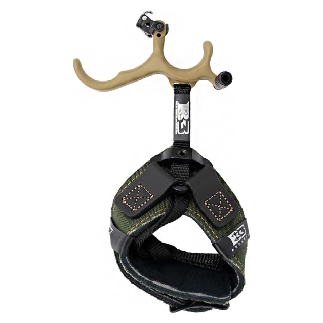 B3 Archery Ranger Back Tension Buckle Olive Drab Green Release RGFC-OD