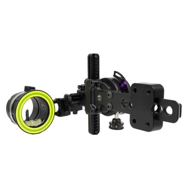 Spot Hogg Hogg Father Pro DT Single-Pin Right-Hand ROTI Bowsight w/ .010 Fiber Optic Pin HFPDT1RH10ROTI