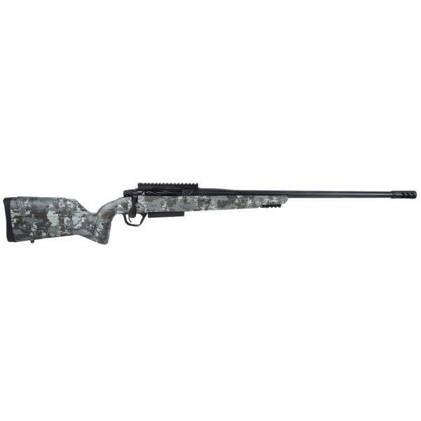 Christensen Arms Evoke Hunter 30-06 Springfield 22" 1:10 Black Cerakote Bbl Brush Camo Hybrid Hunter Stock Bolt Action Rifle 801-15041-00