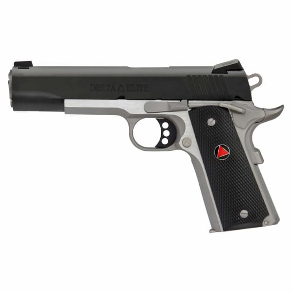 Colt 1911 Delta Elite Two-Tone MKIV 10mm 5" Bbl Black IonBond Slide SS Frame Pistol O2020XE-TT