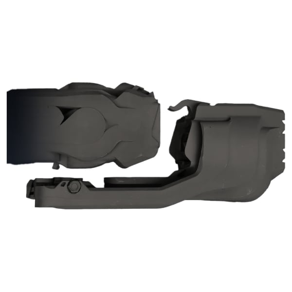 Strategic Sciences MFMD .300 BLK 0.0" OTB 5/8x24 Direct Thread Black Muzzle Device &amp; SDX MFMD-300BLK-0.0-MDSDX-5/8X24-BK