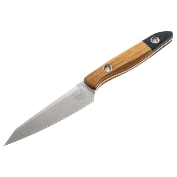 Benchmade True Paring Knife Fixed Blade Clip-Point Maple Valley Richlite Black G10 Cutlery Knife 4045-02