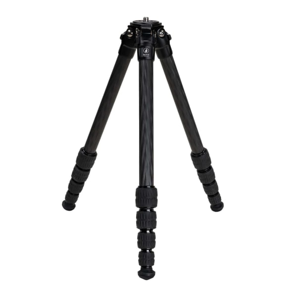 REVIC Optics Tracker 2.5" to 46.5" 8.8lbs Capacity 5-Section Carbon Fiber Tripod w/ Rubber &amp; Spiked Feet, Carrying Case PD-G4000