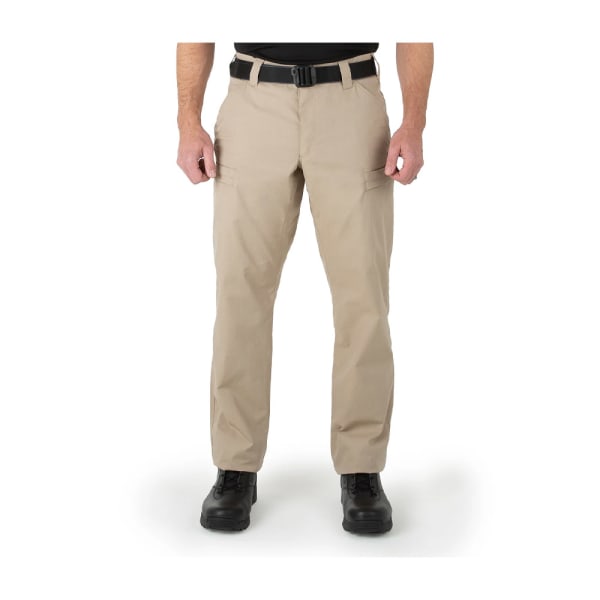 First Tactical Men's A2 Pants 2-Way Stretch Water Resistant Double-Dyed Khaki 114038-055