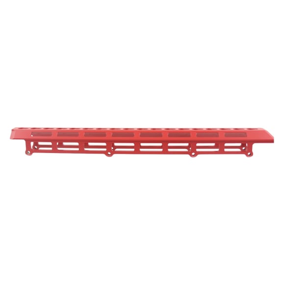 Accuracy International Long Forend (Fits Entire Forend of AT-X Short Action Long Chassis 15.3" Long) M-LOK Fire Red Bridge Module 30571-RD