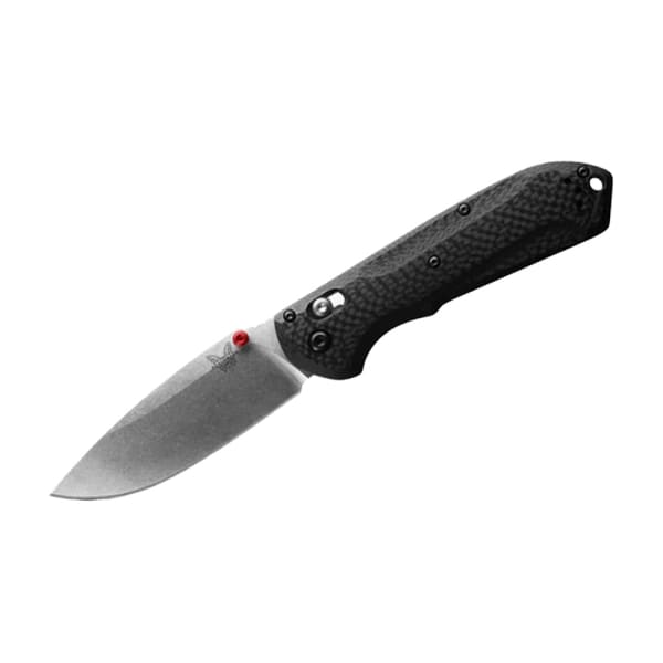 Benchmade Freek AXIS Drop-Point Black Carbon Fiber Knife 560-03