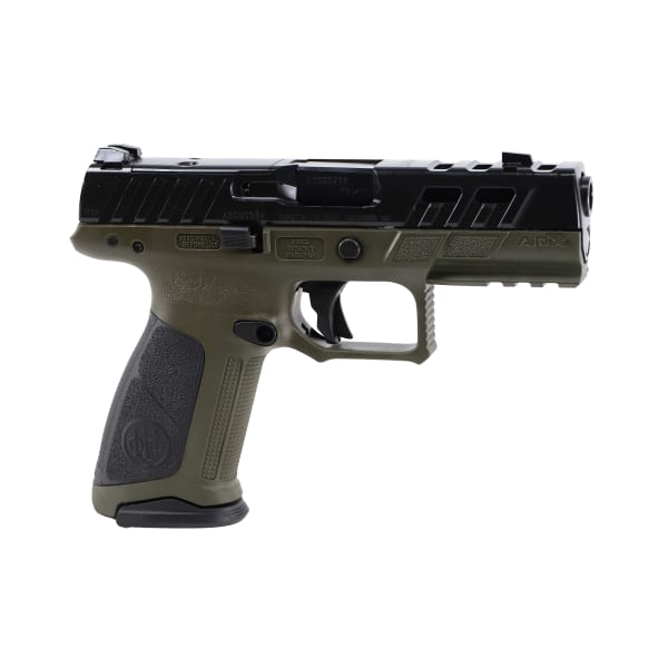 Beretta APX-A1 Full Size Ported 9x19mm 4.25" Bbl Striker Olive Drab Green Pistol w/(3) 10rd Mags JAXA1F910PTODG