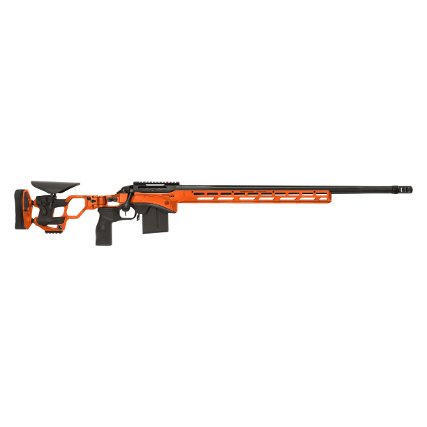Cadex Defense CDX-SS SEVEN S.T.A.R.S. PRO .223 Rem 26" 1:8" Bbl Hybrid Orange/Black Rifle w/Hunting-Style MB CDXSS-PRO-223-26-CS20-D2B1N-HOR