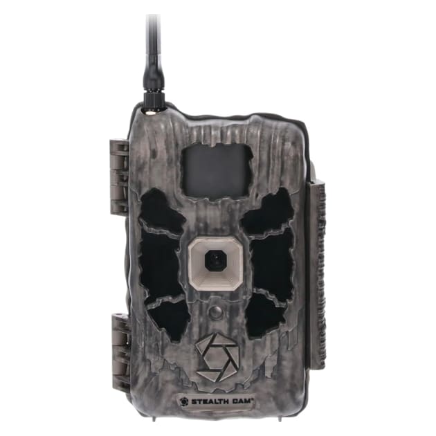 Stealth Cam Deceptor 40 MP Dual Network On Demand Photo and 1080P Video Cracked Mud Cellular Trail Camera STC-DCPTR