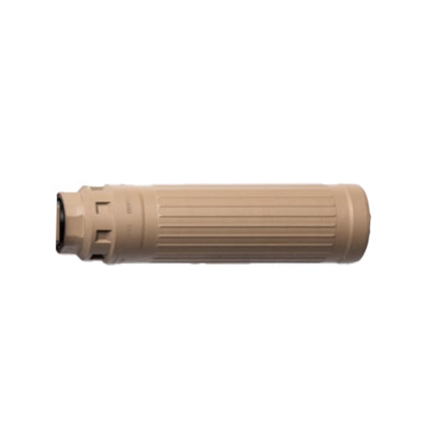 Dead Air Defense CT5P Patrol 5.56 Triskelion GMS LBP FDE CF Rifle Silencer w/Fixed Keymo GOV Adapter &amp; DA115GOV 1/2-28 KeyMicro 3 Prong FH CT5PKMFDE