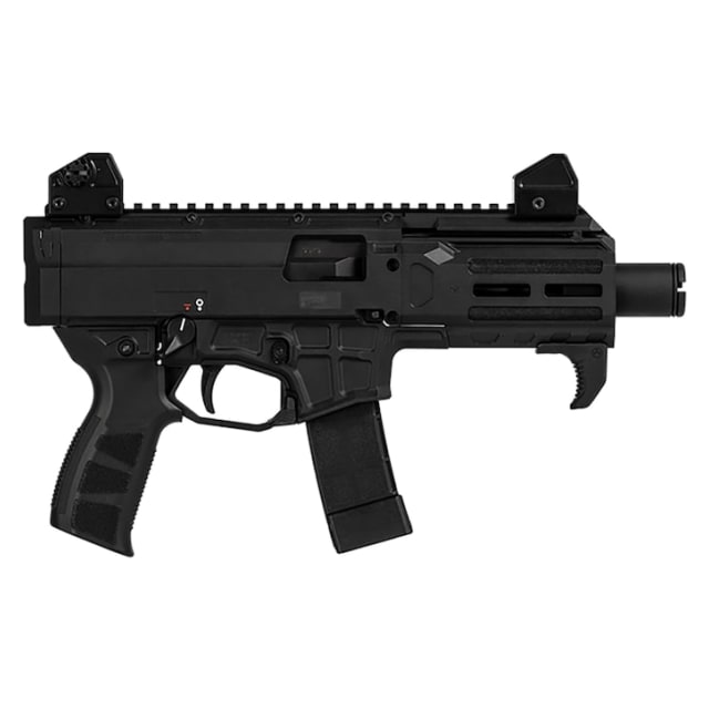 CZ Scorpion 3 Plus Micro 9mm 20rd 4.2" 1/2x28 Bbl Black SB Tactical Brace Pistol w/(5) Mags 91429