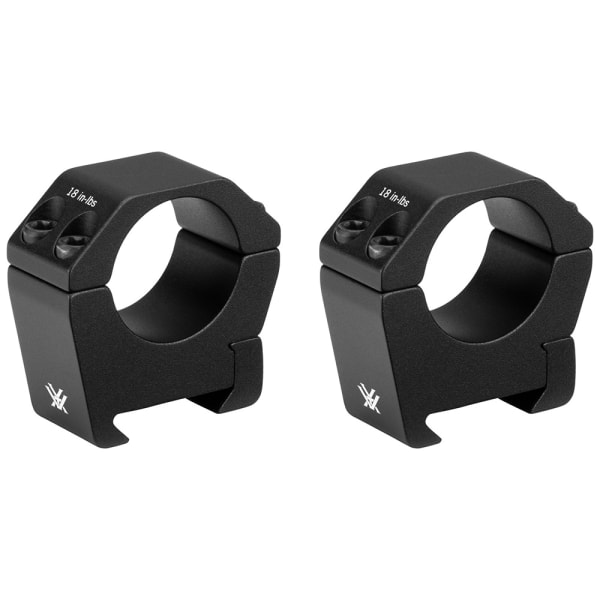 Vortex Sport 1" Medium (.90") Torx T-25 Matte Black Riflescope Ring SPT1-M