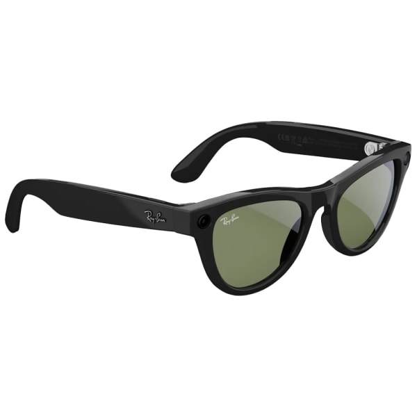 Ray-Ban Meta Skyler Shiny Black G15 Green 0RW4014-601/71-52