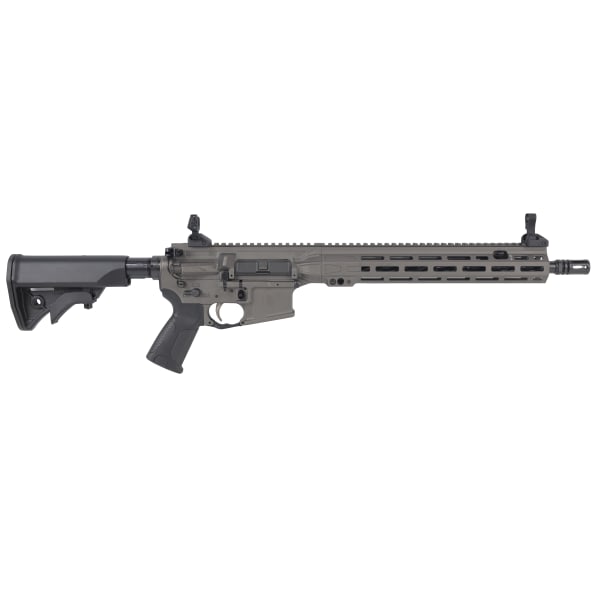 LWRC ICMKII 5.56mm 14" 1/7" 1/2x28 Tungsten Grey CA Compliant Individual Carbine ICMKIIR5TG14PCAC