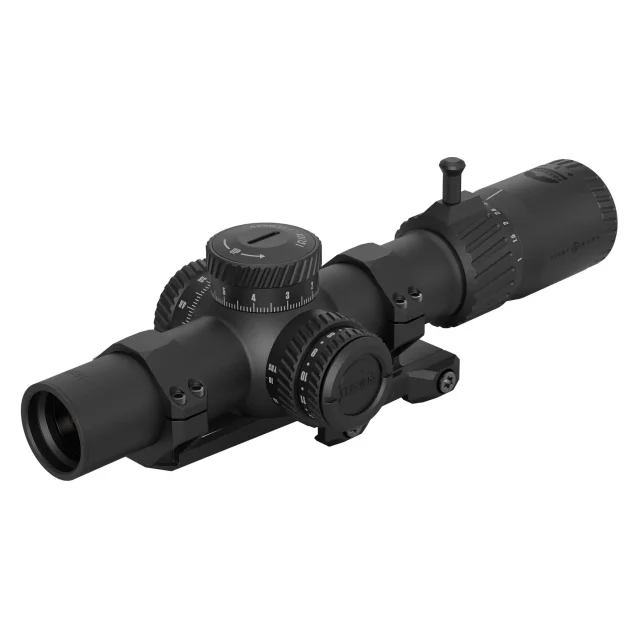 Sightmark Presidio 1-10x26mm 1.34 inch Tube Second Focal Plane SM13144CRE CRED10 Fiber Black Riflescope SM13144CRE