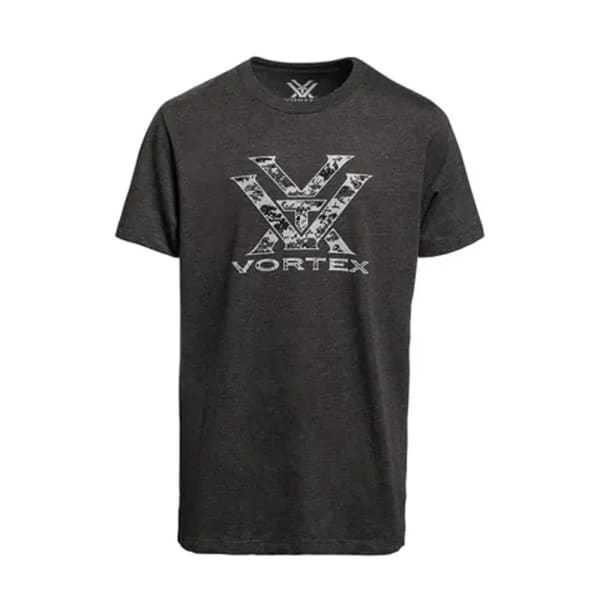 Vortex Optics Camo Core Logo SS T-Shirt Charcoal Heather Youth 126-11-CHH
