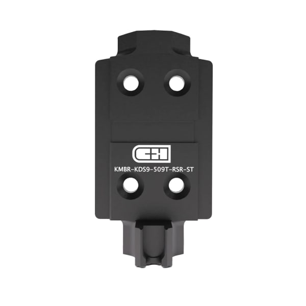 C&amp;H Precision Kimber KDS9C Steel Plate For Holosun 509T w/ Built In Rear Sight KMBR-KDS9-509T-RSR-ST