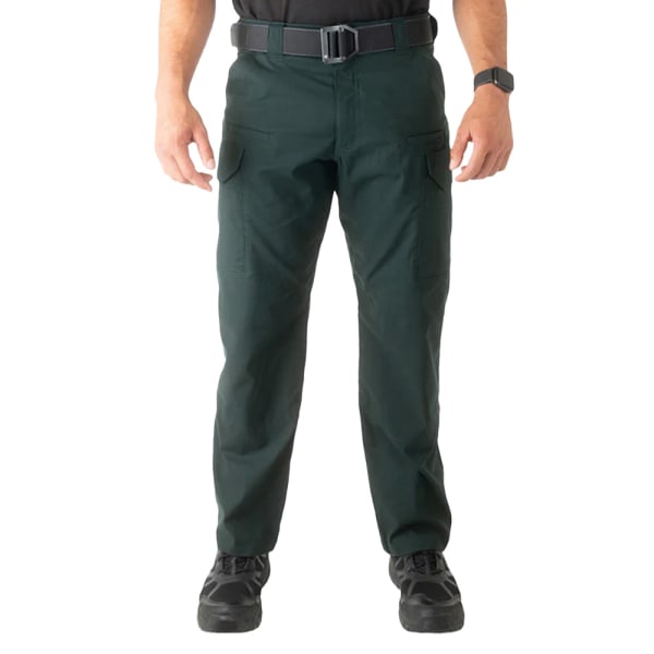 First Tactical Men's V2 Tactical Pants 2-Way Stretch Water Resistant Double-Dyed Spruce Green 114011-812