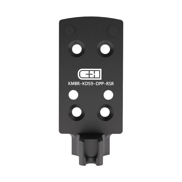 C&amp;H Precision Kimber Kds9C Plate For Delta Point Pro, EOTech Eflx, Vortex (Defender St/DefenderXl) w/ Built In Rear Sight KMBR-KDS9-DPP-RSR