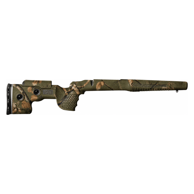 GRS Riflestocks Hydrodipped Fenris Bergara B14 HMR M5 Short-Action 755mm Stock w/ .5" Limbsaver, Adjustable LOP &amp; Cheekpiece, Woodland Green 106512